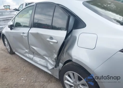 2025 Toyota Corolla Hybrid Le from USA, damaged, VIN JTDBCMFE4S3084450